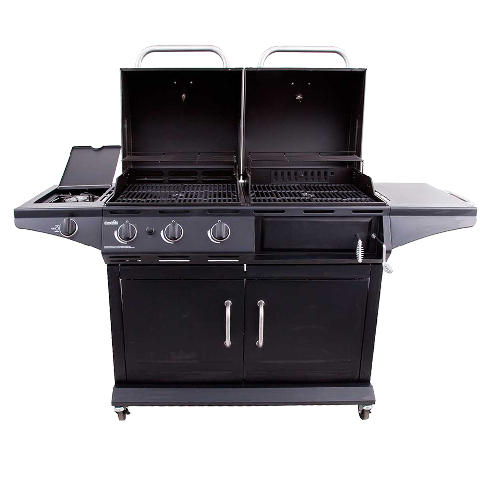 Char-Broil 1010 Deluxe LP Gas & Charcoal Cabinet Outdoor Grill - image 4 of 7