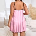thumbnail image 5 of cfhntfmh Nuisette Sans Manches pour Femmes Grande Taille à Bretelles Spaghetti Col Rond Combinaison Intégrale Robe de Nuit Courte Babydoll Chemises de Nuit, 5 of 5