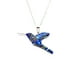 thumbnail image 2 of Juego Zvezda Colibrí color Azul plata .925 Zvezda ZJU-FIG-COL-C, 2 of 7
