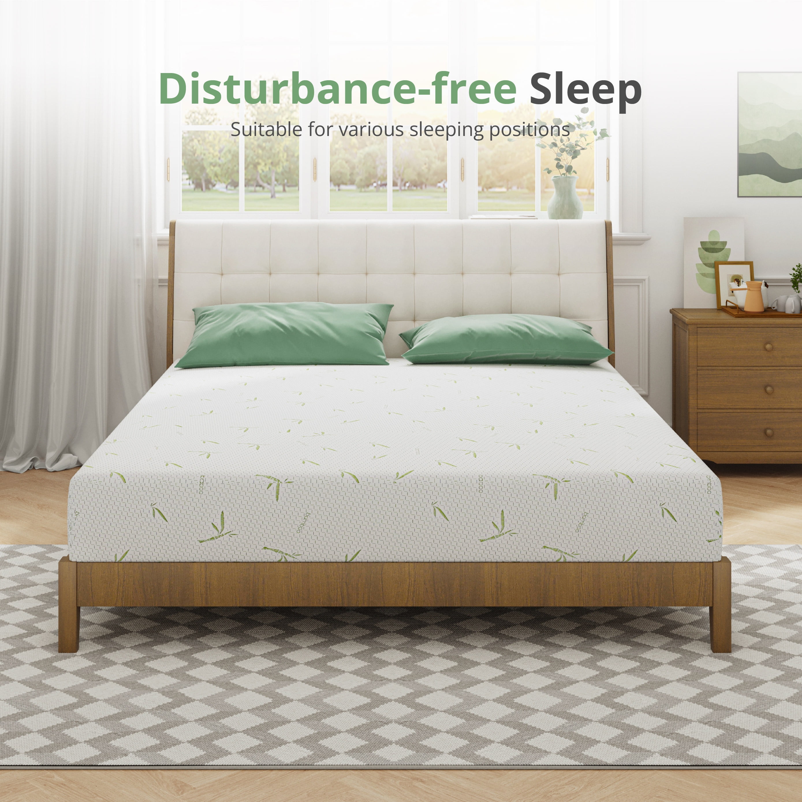 Arctus Full Mattress, 8 inch Gel Memory Foam Mattress in a Box, Medium