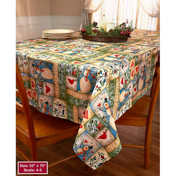 oblong tablecloth 52 x 70