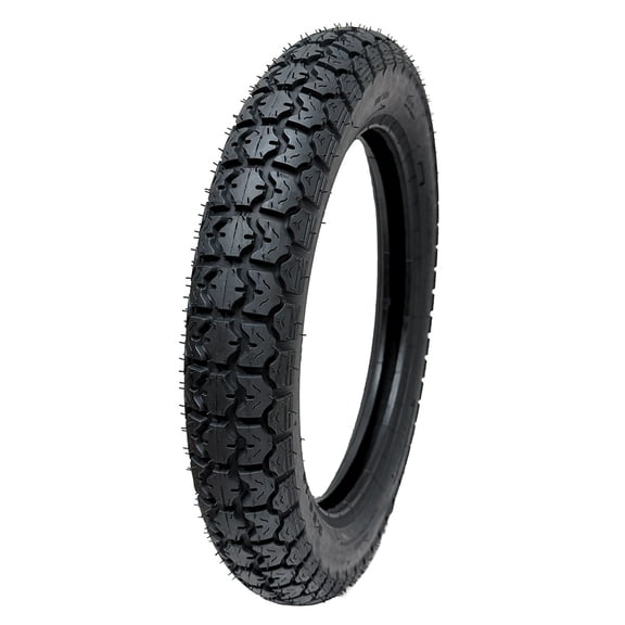 MMG Motorcycle Tire 3.50-16 - Classic Street On Road Tread Pattern