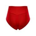 thumbnail image 2 of Manyakai Women's Sexy Booty Shorts High Waist Yoga Shorts Pants Gym Workout Booty Dance Hot Pants Red 2XL, 2 of 7
