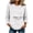 White, variant on Crewneck Sweatshirts Women Loose Long Sleeve Solid Color Without Hood Fashion Casual Sweatshirt With Pocket For Everyday Ease Crew Neck Sweatshirts Women