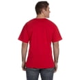 thumbnail image 2 of The Fruit of the Loom Adult HD Cotton V-Neck T-Shirt - TRUE RED - L, 2 of 2