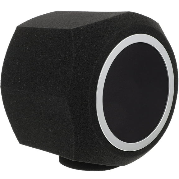 Raindrops Octagon Microphone Pop Filter Windscreen, Vocal Foam For Recording Sound-Absorbing And Reduces Noise