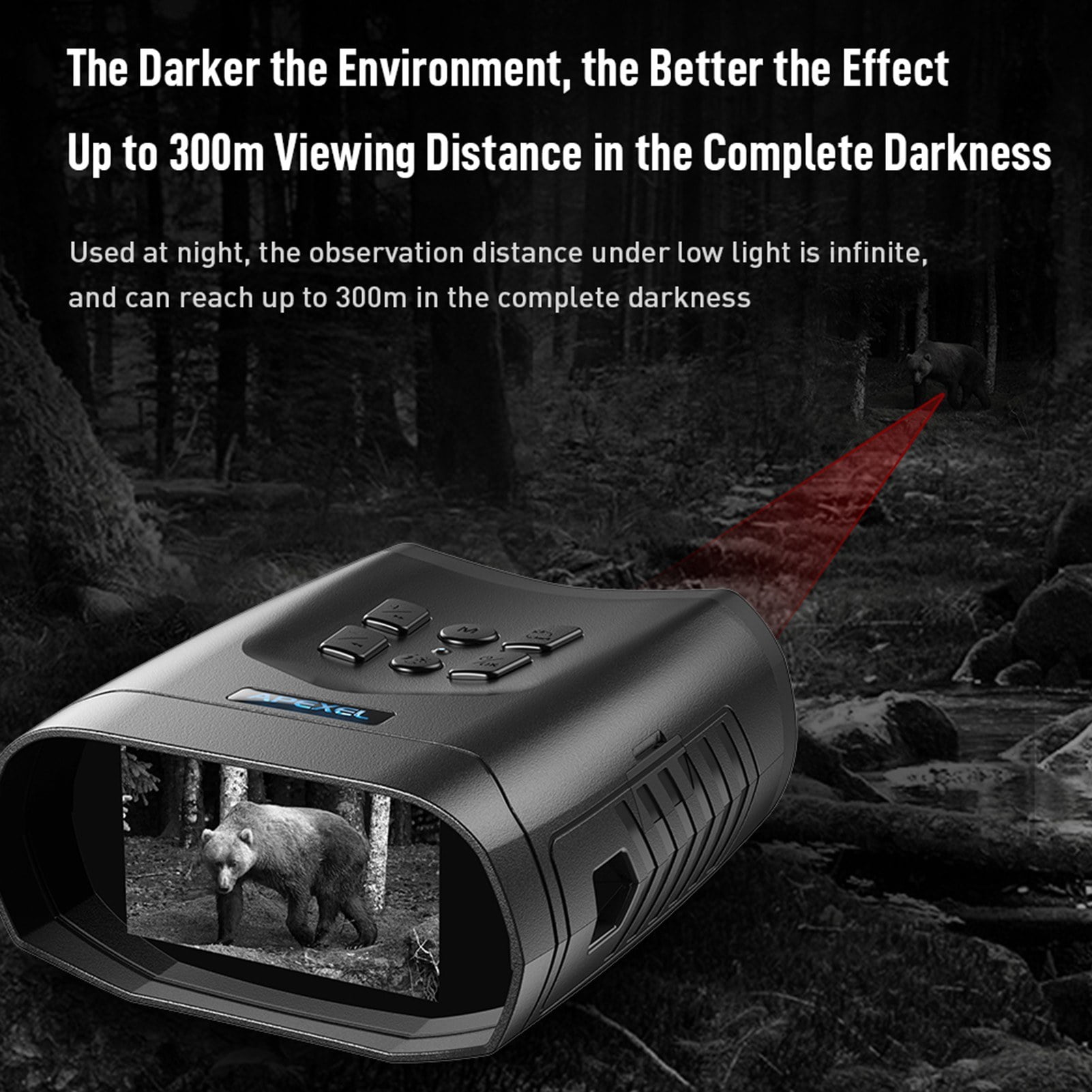 APEXEL APL-NV009 4K HD Night Vision Binoculars