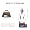 thumbnail image 2 of Superior Bolso Hombro Cuerpo Cruzado para Mujeres Con Cierre Cuero PU Múltiples Bolsillos PUTCHEL Viajar Por, 2 of 7