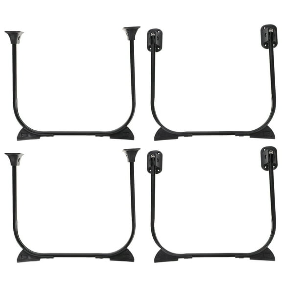 WHAMVOX 4pcs U Shape Coffee Table Legs Replacement Folding Table Legs Accessories