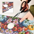 thumbnail image 6 of Yayeee Faucet Mat for Kitchen Sink 14.7" Diatomite Long Splash Guard Pad, Blue Floral Tomatoes, 6 of 7