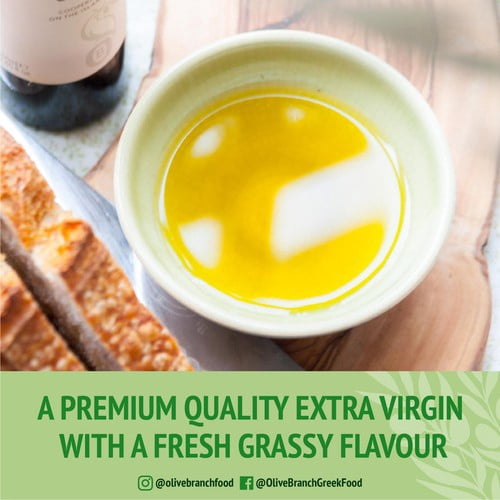 Olive Branch Greek Extra Virgin Olive Oil 500ml, British Import (Pack of 2)