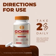 Core Strength Capsules – Natural Joint Support Formula for Flexibility, Mobility & Confidence in Movement | Daily Formula for Comfort, Recovery & Active Lifestyle (60 Capsules)