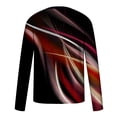 thumbnail image 5 of Pompotops Homme Décontracté Col Rond Manches Courtes Pull Ligne T-Shirt Imprimé 3D en Solde, 5 of 5