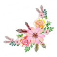 thumbnail image 1 of QCF91 serie Rosa pegatina de ramo de Navidad calcomanía de celebración calcomanía de decoración de habitación, 1 of 4