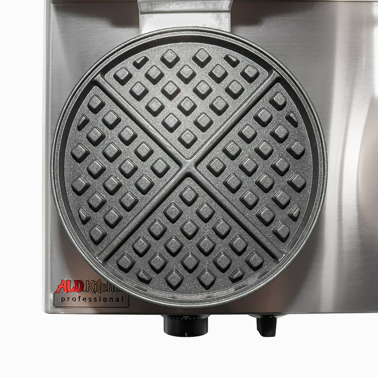 ALDKitchen Waffle Iron | Waffles en un palo | Máquina para hacer gofres |  110 V (4 grandes)