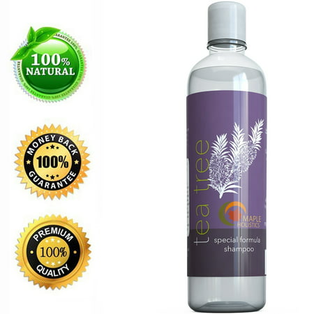 Maple Holistics Tea Tree Oil Shampoo, Healthy Hair Growth, Natural Hair Care Product, 8