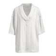 thumbnail image 6 of Fwqbns Men's Summer Solid Color Slim V-Neck Knitted Short-Sleeve Sweater, Fashionable Casual Wear for Outdoor Daily Use, Comfortable Material, 6 of 6