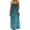 Green, variant on Lovzfmll Loungewear Dress for Women, Printed Spaghetti Strap with Low Back, Casual Maxi Dress Green, S