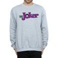 thumbnail image 3 of DC Comics Mens The Joker Text Logo Sweatshirt, 3 of 5