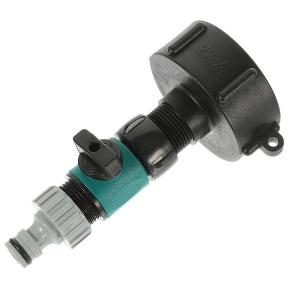 LULULION Multi Functional Black Hose Quick Connector for Garden Hose and Air Conditioning Accessories