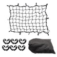 thumbnail image 1 of Luggage Net Bungee Cargo Net Strech Super Duty Mesh Holds Adjustable Hooks for Rooftop Cargo Carrier, 1 of 7