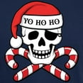 thumbnail image 3 of CafePress - Christmas Pirate Dark T Shirt - Men's Classic Graphic Cotton T-Shirt, 3 of 4