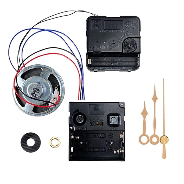 GUOOL DIY Chime Wall Clock Movement Mechanism DIY Clock Accessories Hour Minute Second I