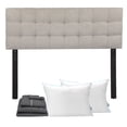 thumbnail image 1 of Cabecera King Size Catania Beige+Almohada Royal Twin+Sabanas Royal, 1 of 9
