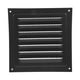 thumbnail image 1 of FELTECHELECTR Cubierta de ventilación metálica para garaje, ático, a dos aguas, para apartamentos, para circulación de aire, 1 of 4