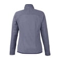 thumbnail image 5 of CORE365 CE72W Women's Venture Heathered Stripe Full-Zip-Classic Navy/ White-3XL, 5 of 6