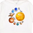 thumbnail image 3 of Inktastic Sun and Planets Yes, and Pluto Toddler Hoodie, 3 of 4
