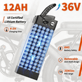 thumbnail image 2 of ELHIXNH 14" Foldable Commuter Electric Bike with Basket for Adults,500W Motor, 36V 12Ah Battery, 19.9 mph, 35 Miles Range, Suitable for Commuting, Shopping, or Trip UL 2849, 2 of 9