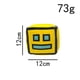 thumbnail image 2 of geometría tablero juego felpa muñeca almohada amarillo, 2 of 5