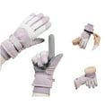 thumbnail image 2 of Fleece-Lined Waterproof Ski Gloves Thermal Touchscreen PU Winter Warm Anti-Slip Outdoor Riding Gloves for Men & Women, 2 of 6