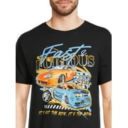 Fast & Furious Mens and Big Mens Graphic Tee Shirt, Sizes S - 3XL