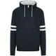 thumbnail image 1 of AWDis - Sudadera atemporal Game Day unisex (Marino French Nuevo/Gris Jaspeado), 1 of 2