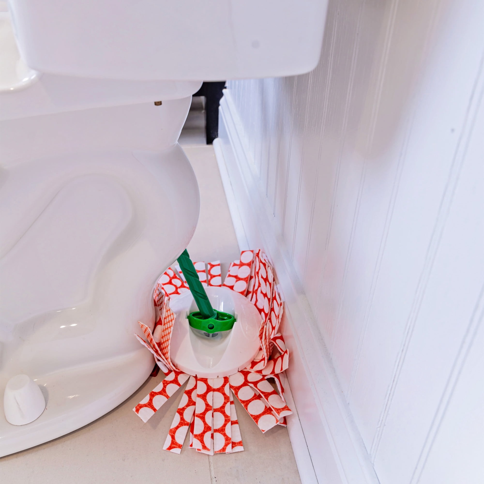 Libman Wonder Spin Mop Refill Head with Microfiber GRIPSTRIPS for Floor Cleaning