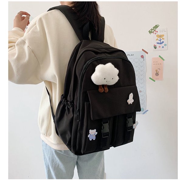 Biguy School bag Harajuku High school & College Student Cute Backpack ...