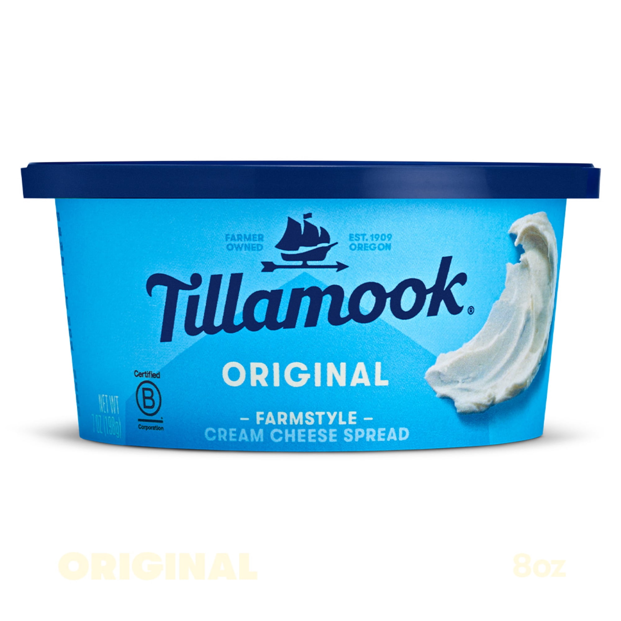 Tillamook Original Cream Cheese Spread, 7 oz Tub