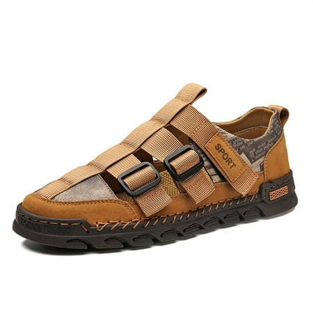 

Men s hollow breathable casual outdoor adjustable sandals