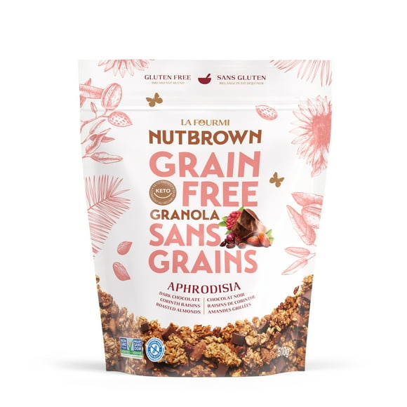 Nutbrown Aphrodisia, gluten free granola (510g)