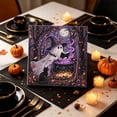 thumbnail image 5 of Halloween Diamond Art Kits For Adults Clearance, DIY Pearl Diamond Art, Hanging Ornament For Halloween Front Door Decor, DIY Fall Home Decor Wall Art, Halloween DIY Gift (Purple), 5 of 7