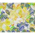 thumbnail image 4 of oneOone Cotton Flex Yellow Fabric Leaves Watercolor Sewing Material Print Fabric By The Yard 40 Inch Wide, 4 of 4