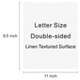 thumbnail image 2 of Cartulina COLOANDUS, lino texturizado, blanco, 216 g/m², A4, 2 of 6