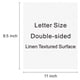 thumbnail image 2 of Cartulina COLOANDUS, lino texturizado, blanco, 216 g/m², A4, 2 of 6