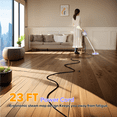 thumbnail image 3 of INSE Steam Mop, All-in-One Detachable Handheld Steam Cleaner with 11 Accessories for Floors, Upholstery, Carpet and Furniture, Purple, 3 of 10