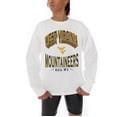 thumbnail image 3 of Women's Gameday Couture White West Virginia Mountaineers Midweight Oversized Long Sleeve T-Shirt, 3 of 5