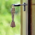 thumbnail image 4 of 10Pcs Vintage Rustic Bells Wind Chime Bells Wall Hanging Decor DIY Craft Supplies, 4 of 9