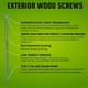 thumbnail image 2 of Tornillos para madera Phillips Velocity de larga longitud exterior #10x4 1/2, 2 of 6
