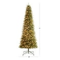 thumbnail image 3 of Holiday Time 12' Pre-lit Rockford Sure-lit Pole Slim Pine Tree, Green, 3 of 6